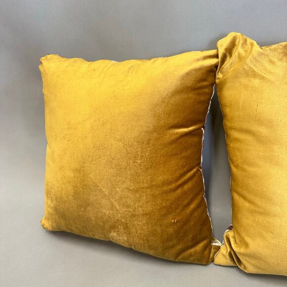 MacKenzie Child's Caravan Ikat Throw Pillow 16x16- set of 2 Indie Boho - Picture 13 of 16